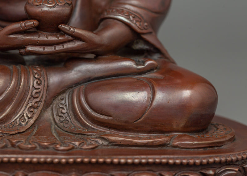 Amitabha Buddha Pure Land Deity Artwork | Sculpture of Amida "Immeasurable Light"