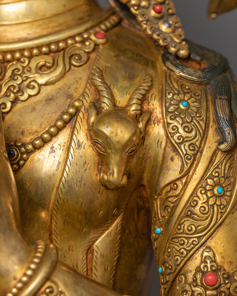 Meditation Deity Chenrezig Sculpture | The embodiment of Compassion