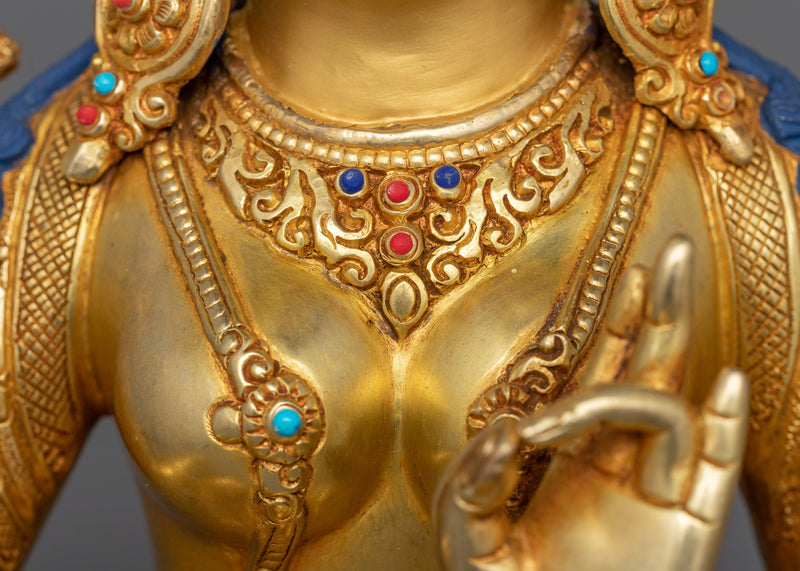 Green Tara Statue "Mother of Liberation" | Divine Feminine Art