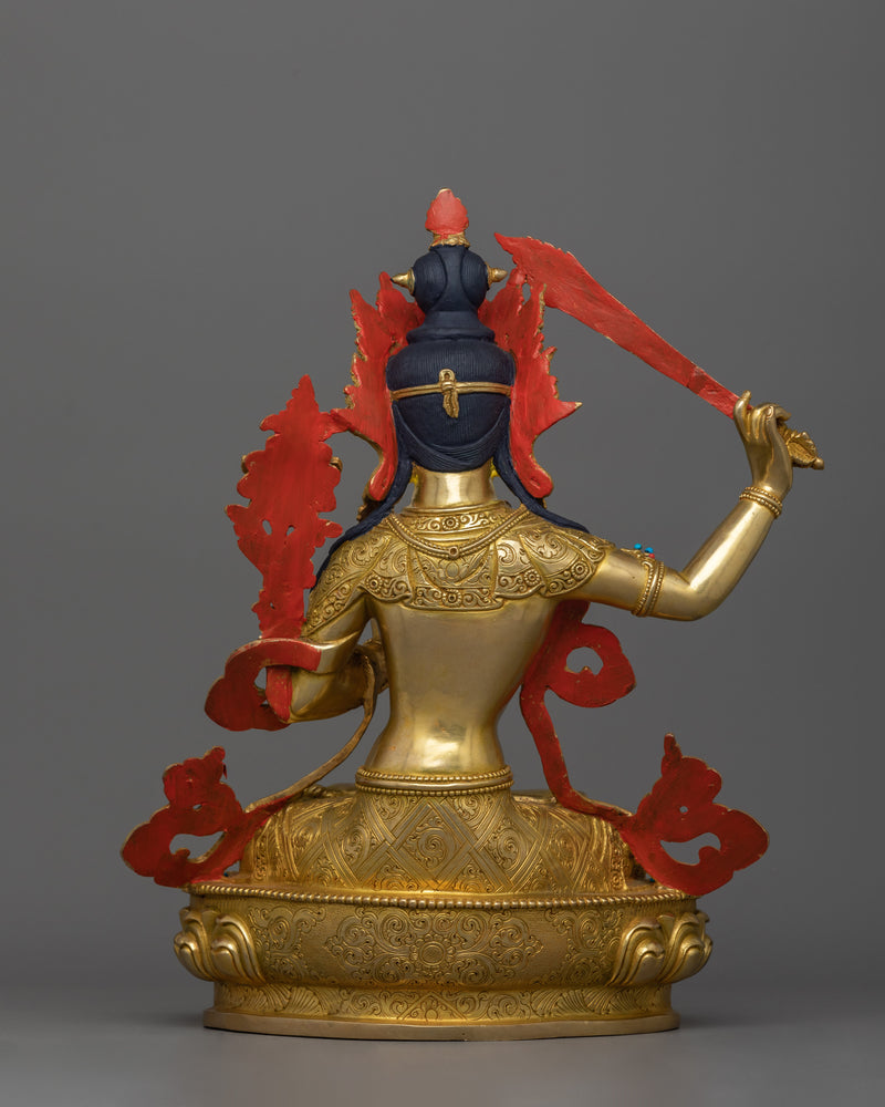 The Light of Wisdom Manjushri Statue | Symbol of Intellectual Clarity and Insight