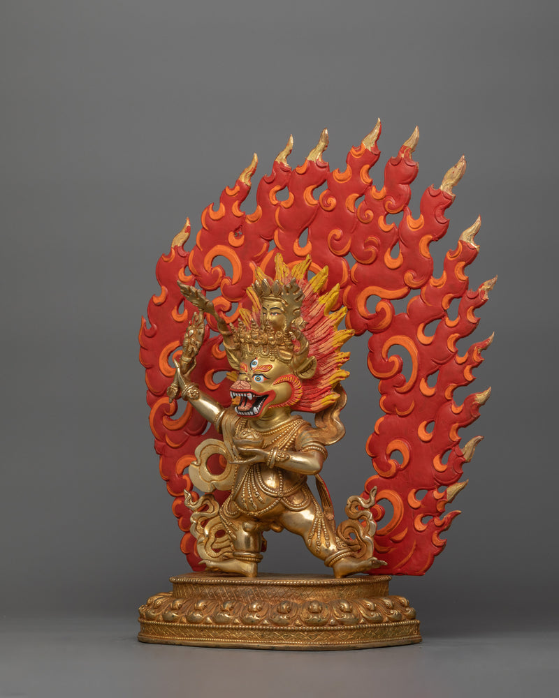 Yamantaka The Lord of Death Sculpture | Destroyer of Negativity