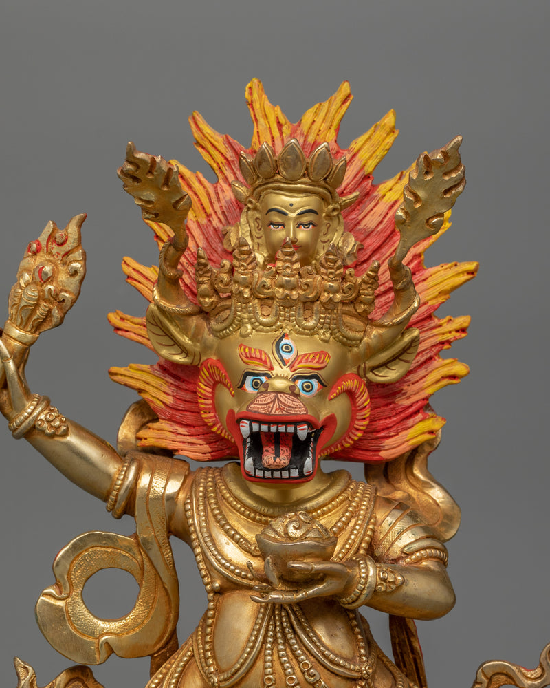 Yamantaka The Lord of Death Sculpture | Destroyer of Negativity