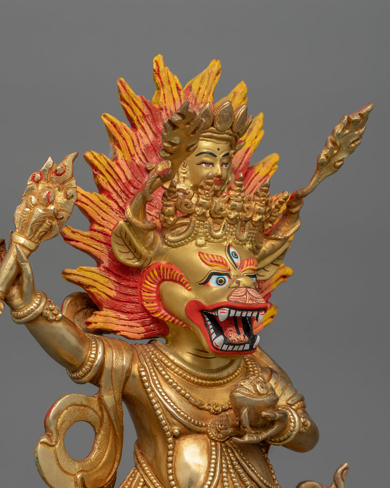 Yamantaka The Lord of Death Sculpture | Destroyer of Negativity