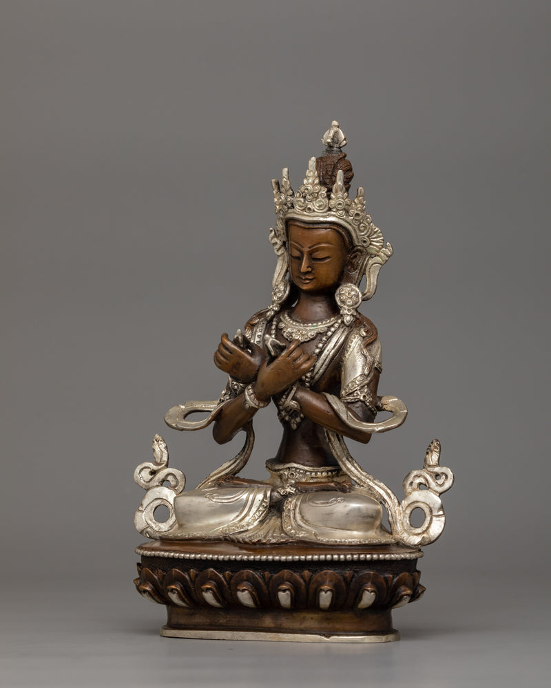 Vajradhara Supreme Deity Sacred Sculpture | The Primordial Buddha of Vajrayana