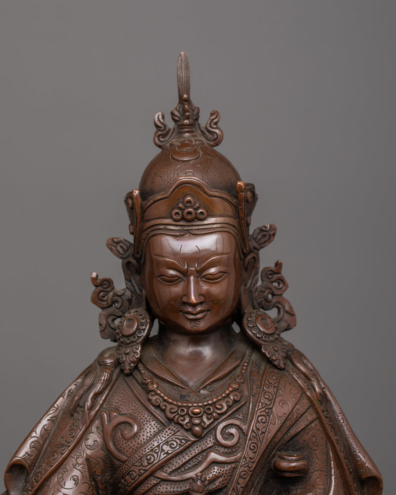 Tantric Vajrayana Guru Padmasambhava Statue | The Second Buddha