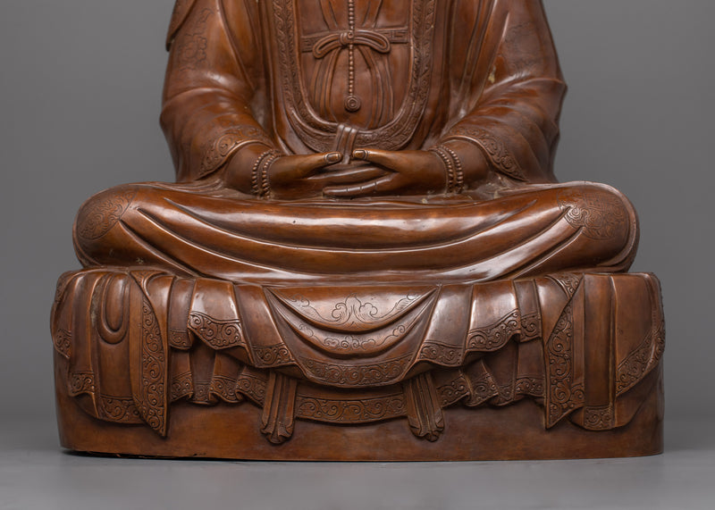 Amitabha Pure Land Buddha Figurine | The Buddha of Infinite Light and Compassion