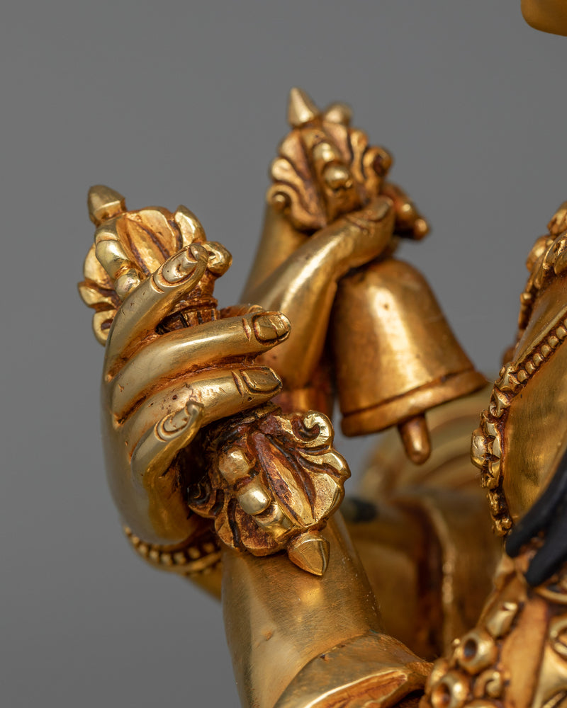 Buddhist Deity Vajradhara Figurine | Dorje Chang Sculpture