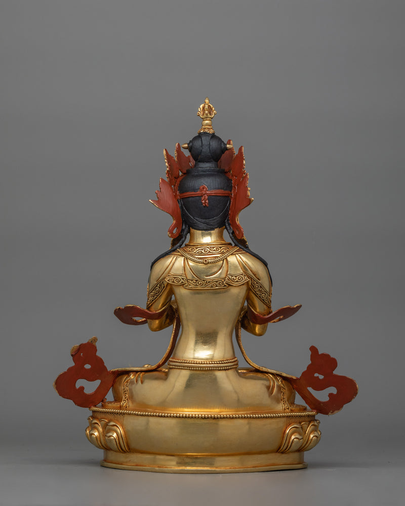 Buddhist Deity Vajradhara Figurine | Dorje Chang Sculpture