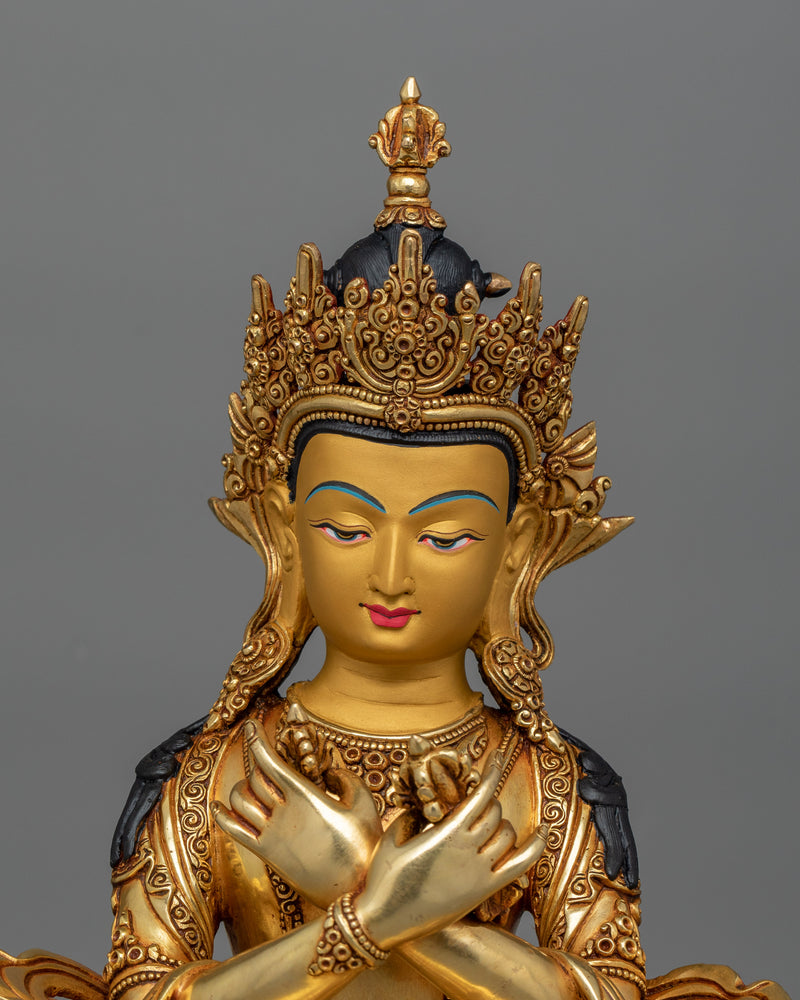 Buddhist Deity Vajradhara Figurine | Dorje Chang Sculpture