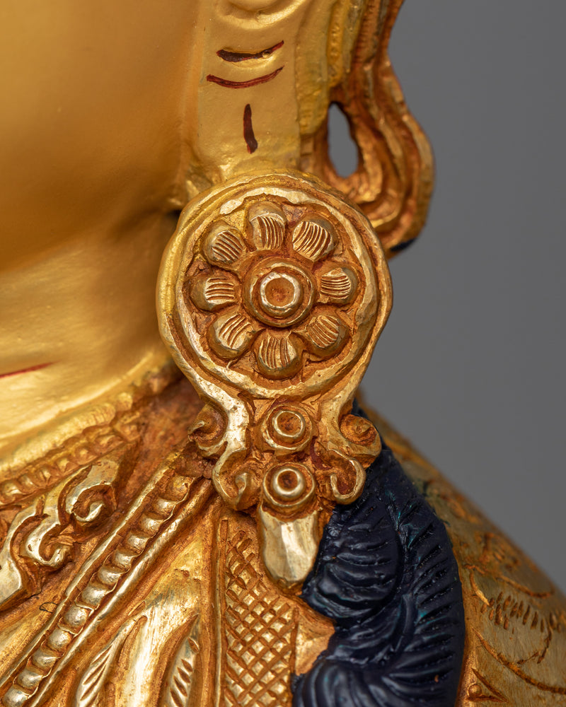 Chenrezig Bodhisattva of Mercy Figurine | Bodhisattva Avalokiteshvara Sculpture