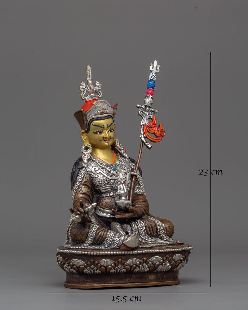 silver-plated-guru-rinpoche