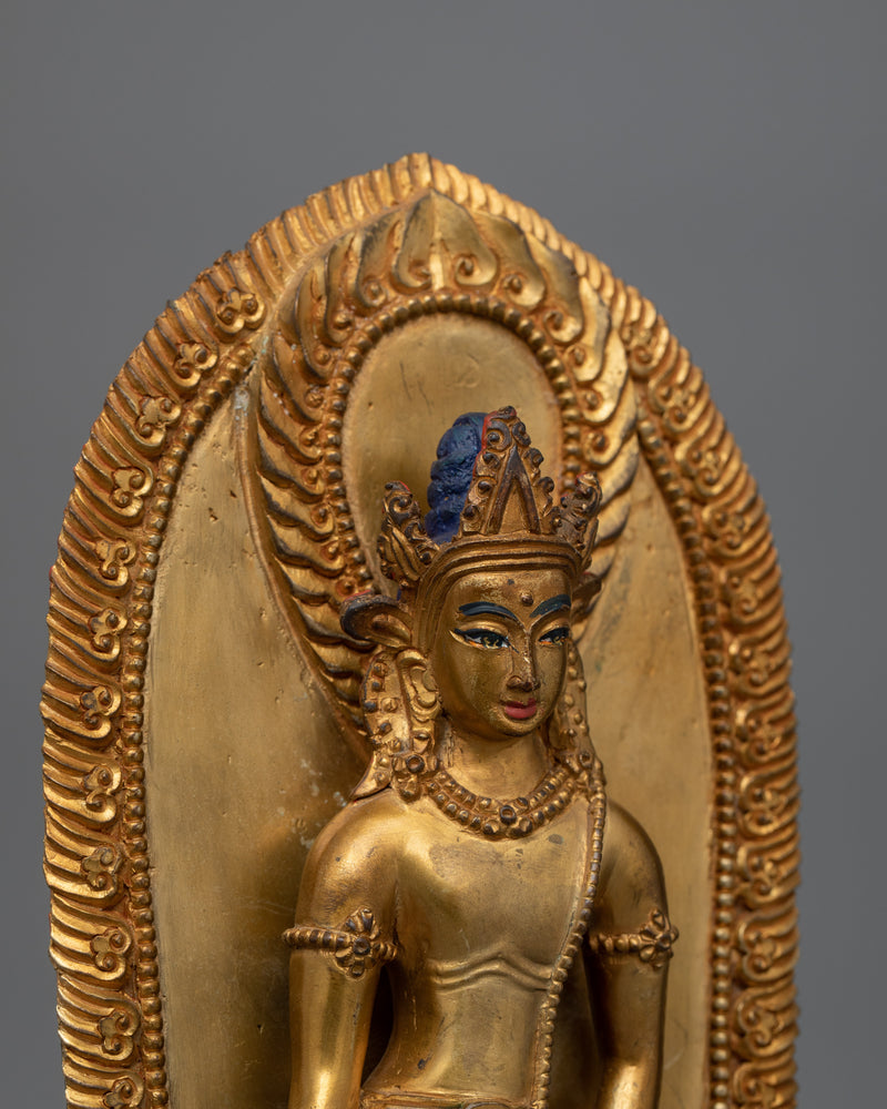 Standing Padmapani Bodhisattva Figurine | Symbol of Compassion and Enlightenment