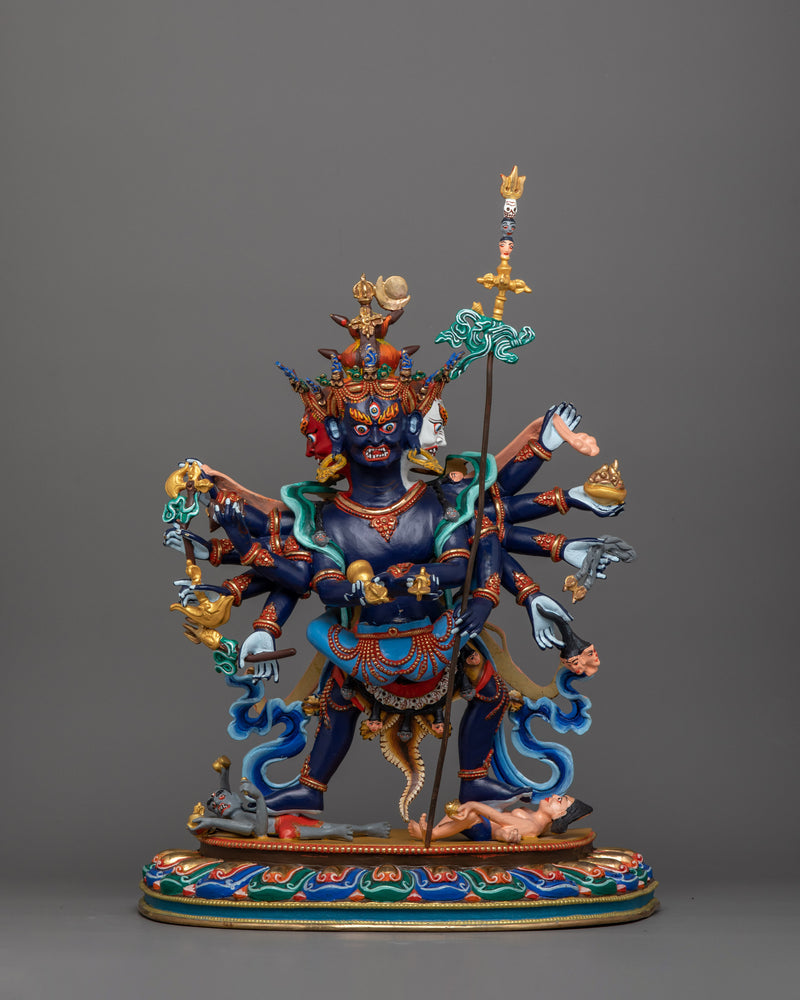 Tantric Deity Chakrasamvara Sculpture | Bliss and Transformation