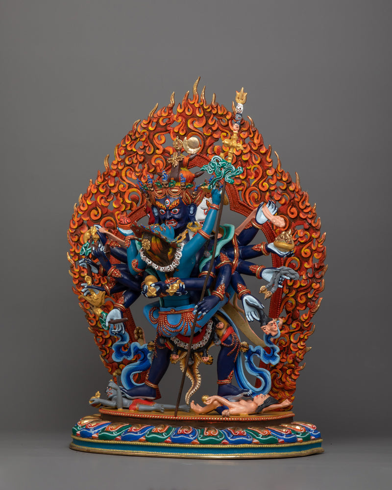 Tantric Deity Chakrasamvara Sculpture | Bliss and Transformation