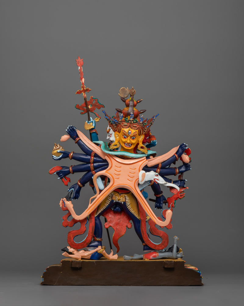 Tantric Deity Chakrasamvara Sculpture | Bliss and Transformation