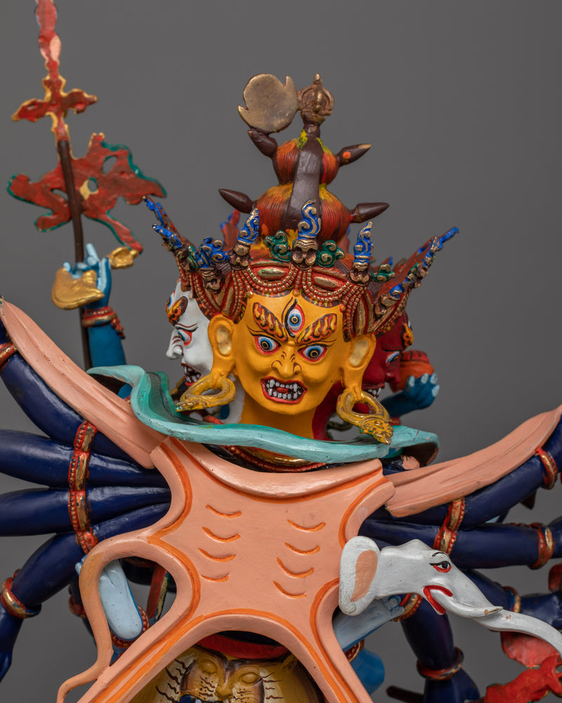 Tantric Deity Chakrasamvara Sculpture | Bliss and Transformation