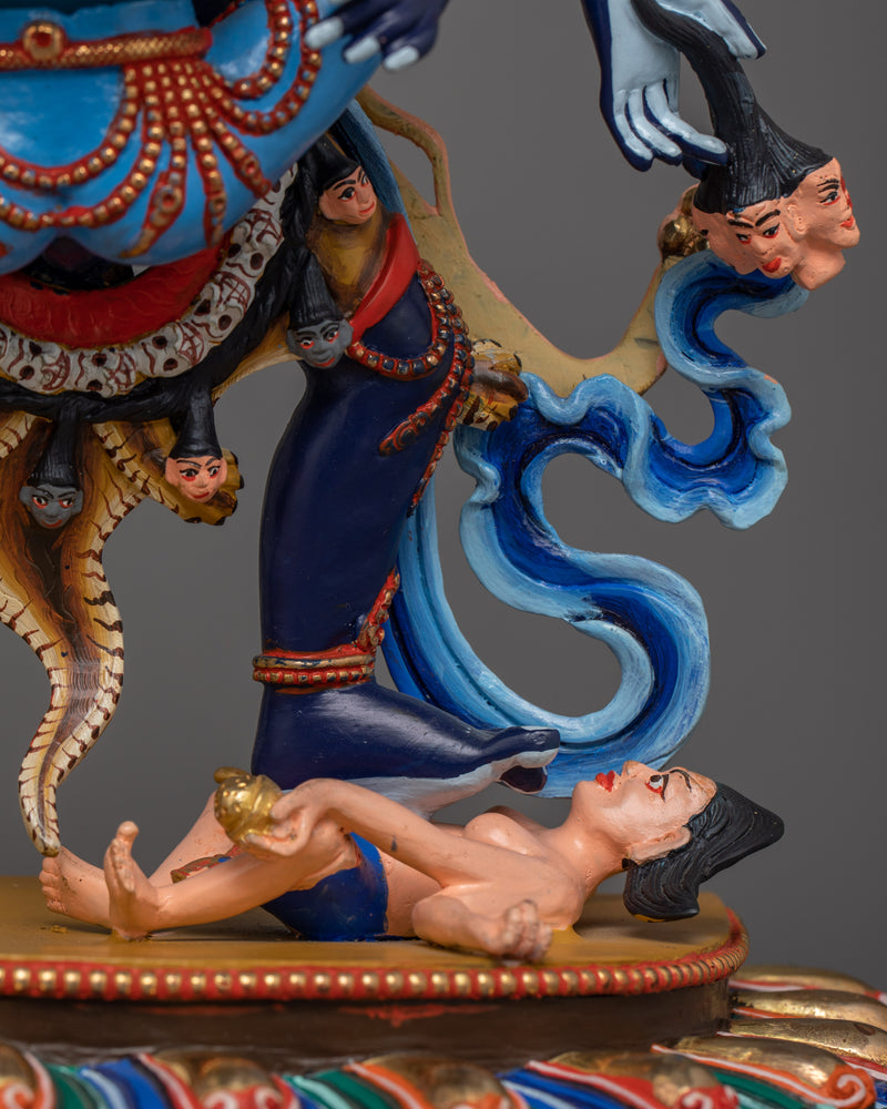 Tantric Deity Chakrasamvara Sculpture | Bliss and Transformation