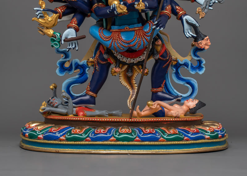 Tantric Deity Chakrasamvara Sculpture | Bliss and Transformation