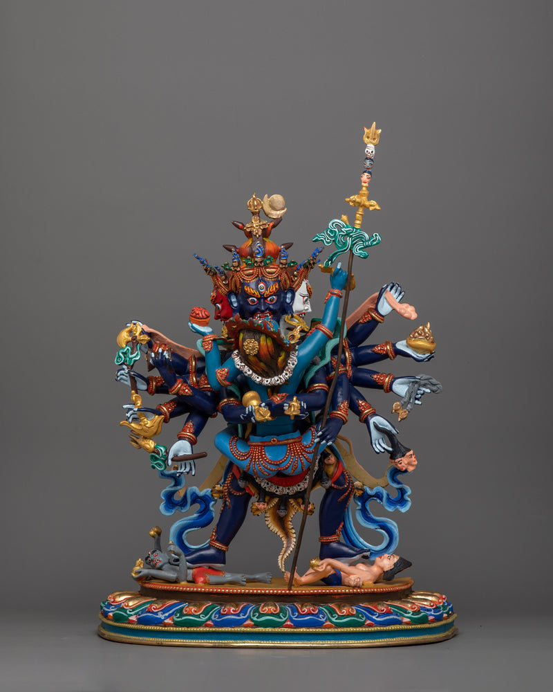 Tantric Deity Chakrasamvara Sculpture | Bliss and Transformation