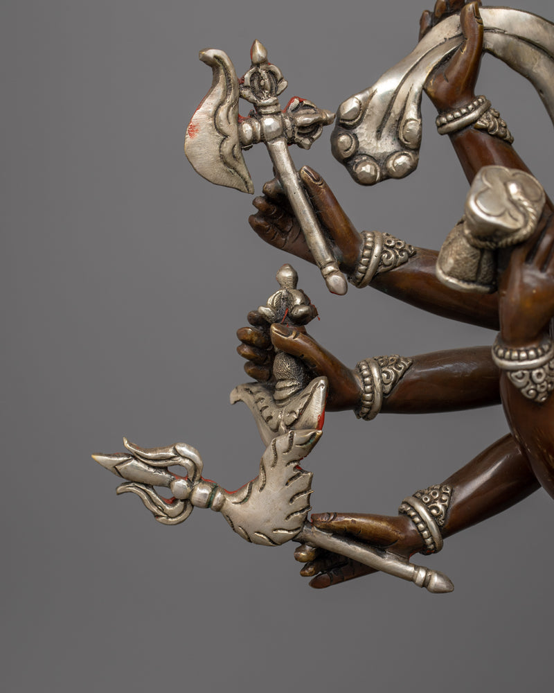 Handcrafted Chakrasamvara Statue | Tantric Deity of Transformation