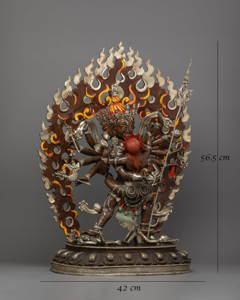 Handcrafted Chakrasamvara Statue