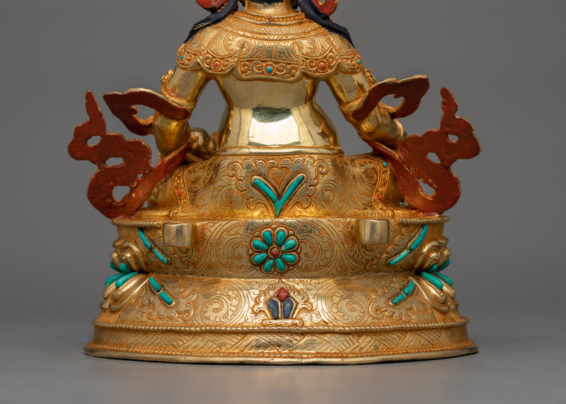 Dzambhala Dharma Decor Statue For Spiritual Abundance | The Buddhist Deity of Prosperity