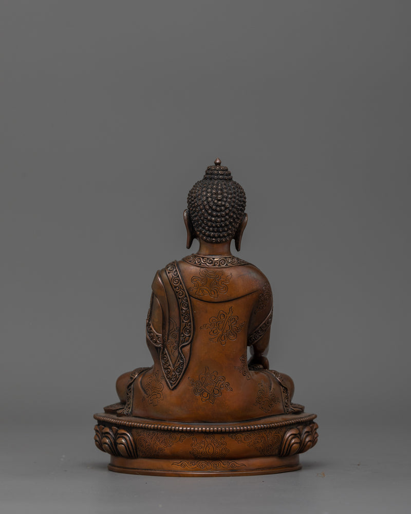 Handcrafted Small Shakyamuni Buddha Figure | The Enlightened Teacher Sculpture