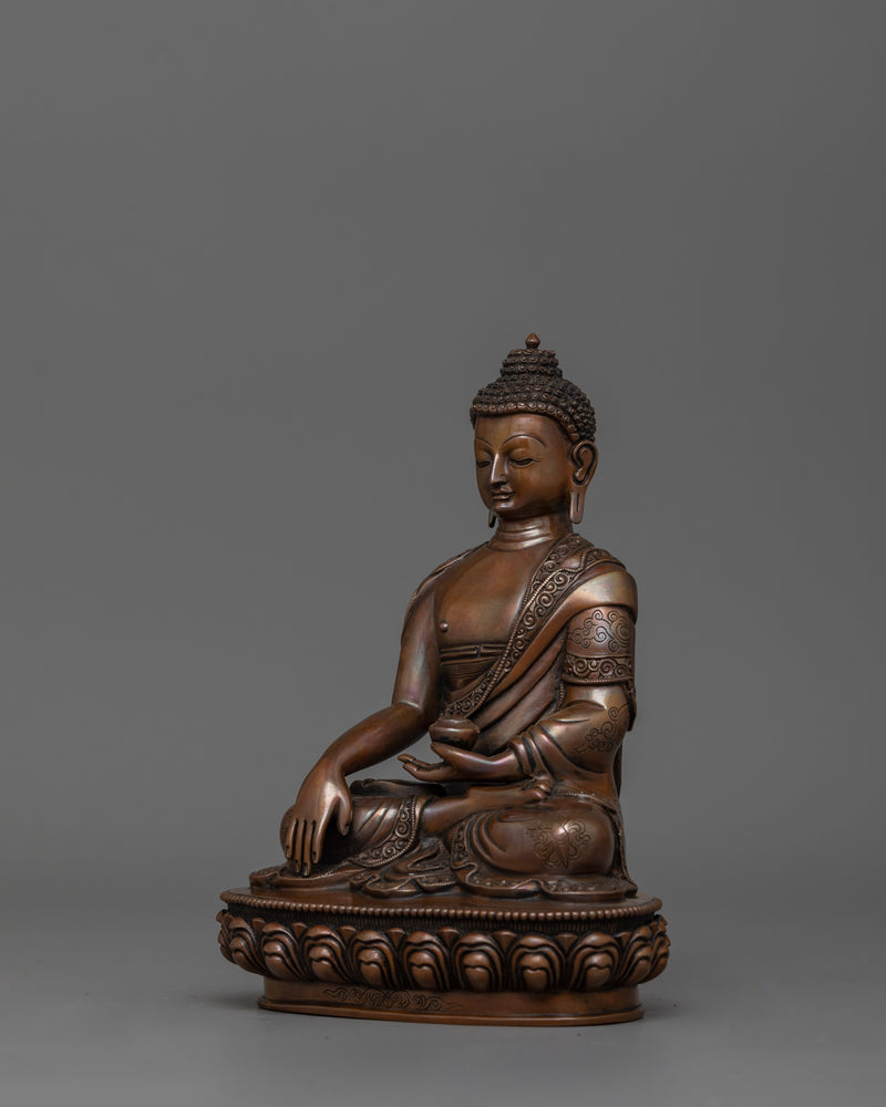 Handcrafted Small Shakyamuni Buddha Figure | The Enlightened Teacher Sculpture