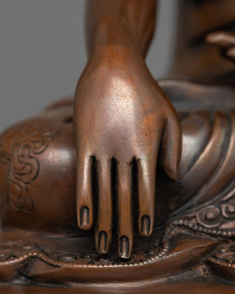 Handcrafted Small Shakyamuni Buddha Figure | The Enlightened Teacher Sculpture