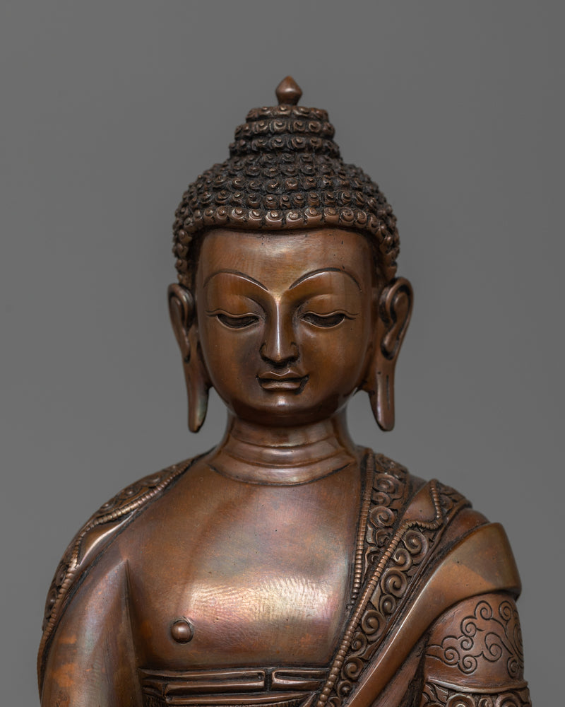 Handcrafted Small Shakyamuni Buddha Figure | The Enlightened Teacher Sculpture