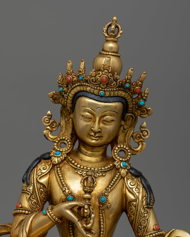 Vajrasattva Antique Finish Statue | Inner Peace and Transformation