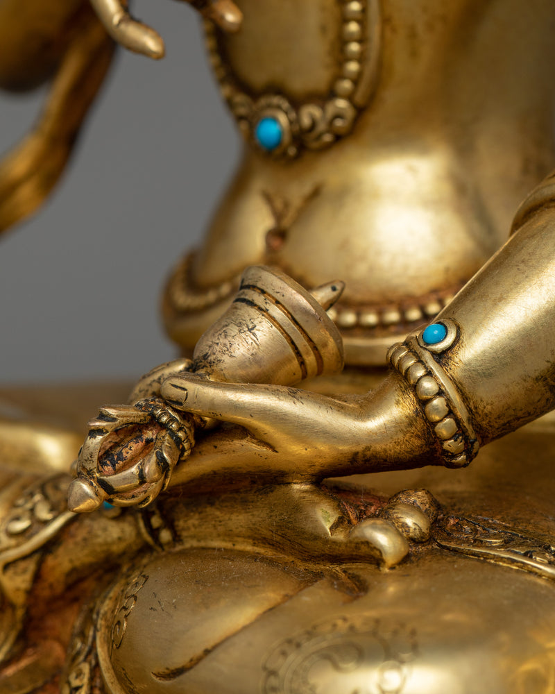 Vajrasattva Antique Finish Statue | Inner Peace and Transformation