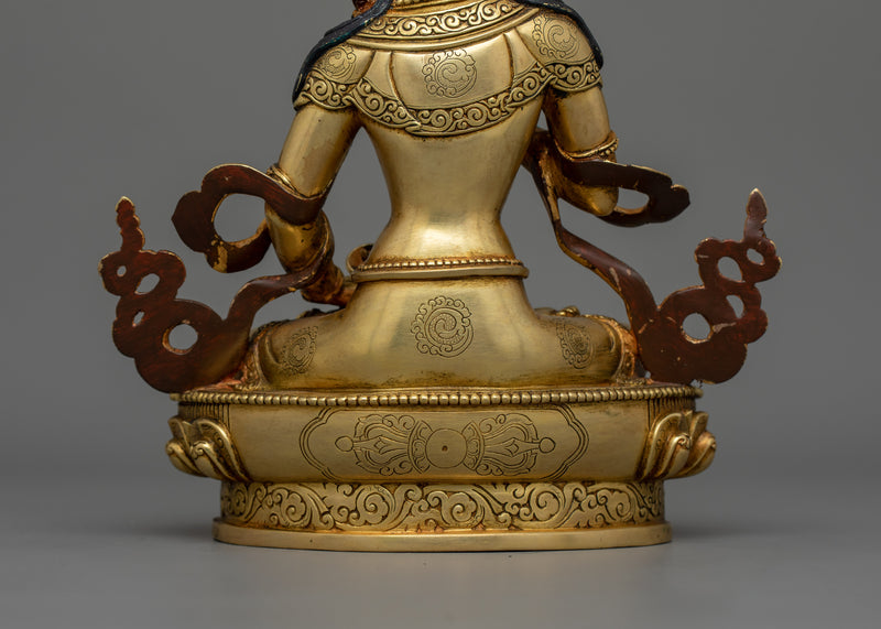 Vajrasattva Antique Finish Statue | Inner Peace and Transformation