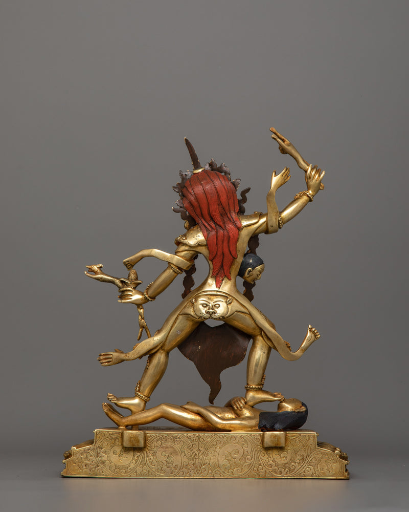 Buddhist Deity Ekajati "One-Tressed" Goddess Figurine | The Fierce Protector Deity