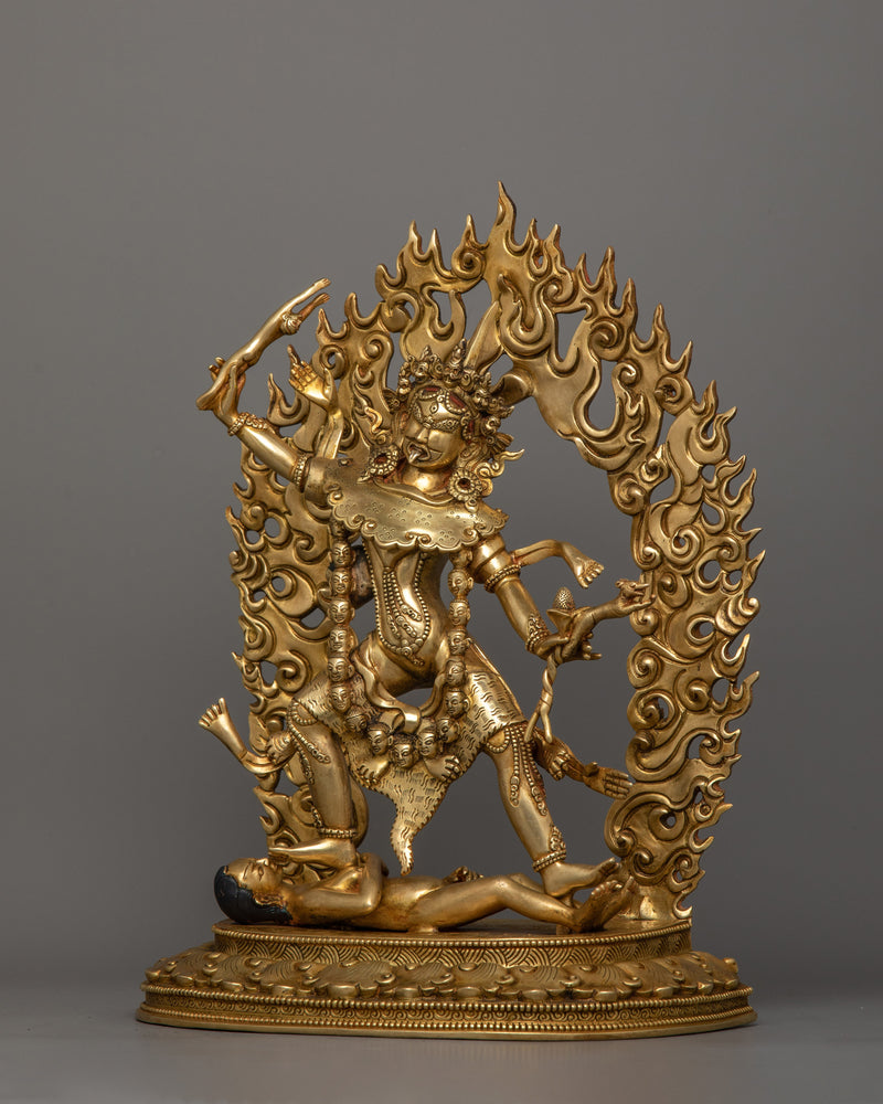 Buddhist Deity Ekajati "One-Tressed" Goddess Figurine | The Fierce Protector Deity