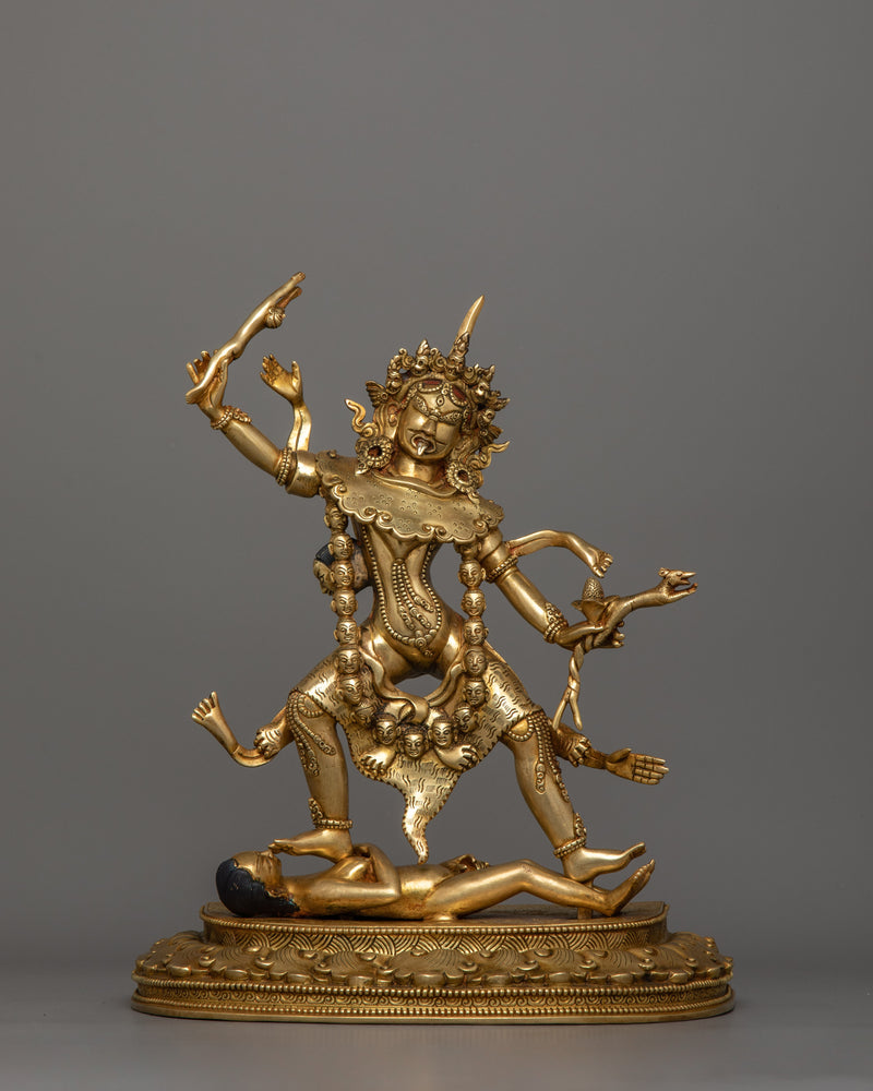 Buddhist Deity Ekajati "One-Tressed" Goddess Figurine | The Fierce Protector Deity