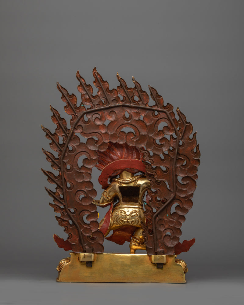 Buddha Protector Wrathful Vajrapani Sacred Statue | The Guardian of Dharma