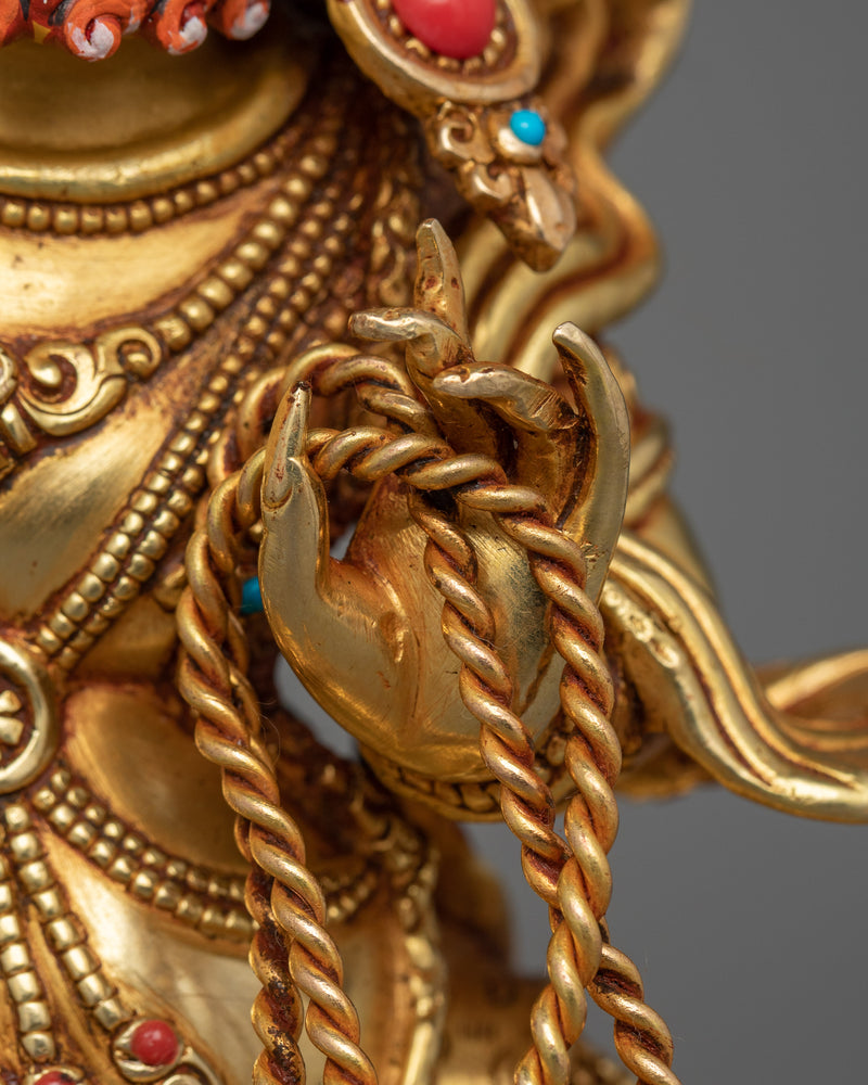 Buddha Protector Wrathful Vajrapani Sacred Statue | The Guardian of Dharma