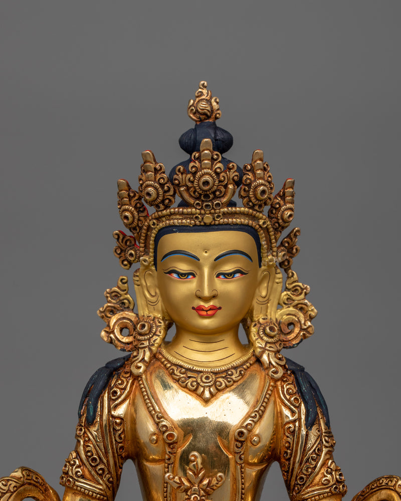 Traditional Bodhisattva Set Statue | Compassion, Longevity, Wisdom and Purity Artwork