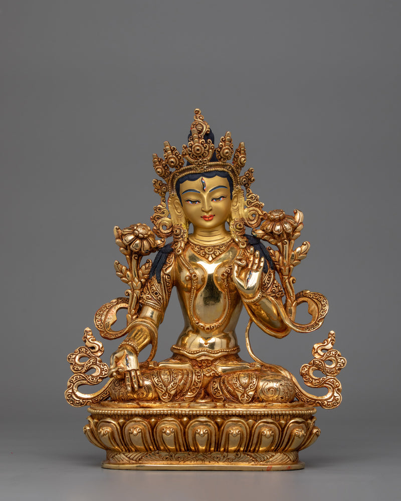 Traditional Bodhisattva Set Statue | Compassion, Longevity, Wisdom and Purity Artwork