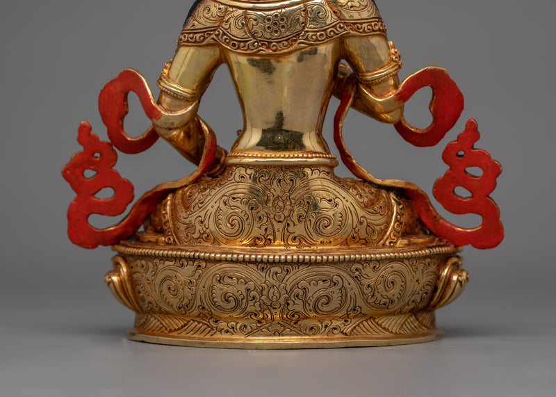 Vajrasattva The Remover of Obstacles Handcrafted Statue | Tibetan Deity of Purification