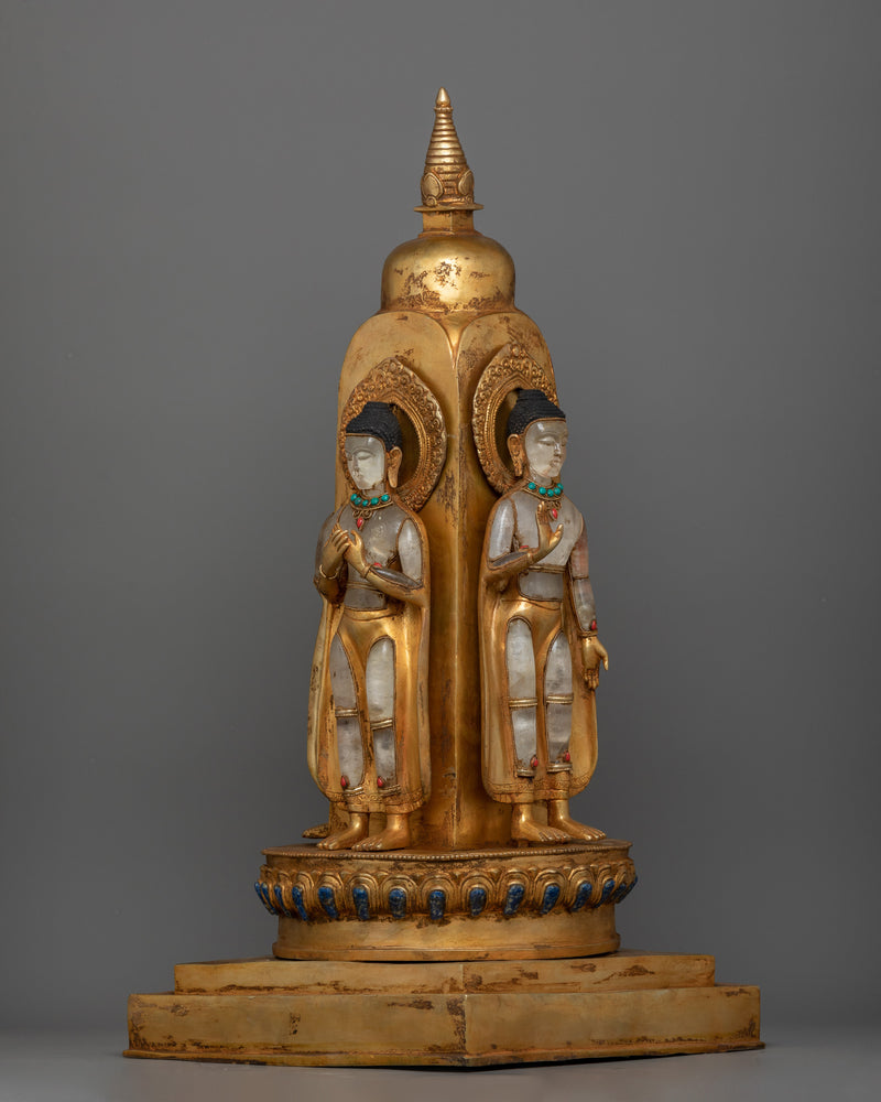 Future Buddha Stupa Tibetan Sculpture | A Symbol of Enlightened Aspiration