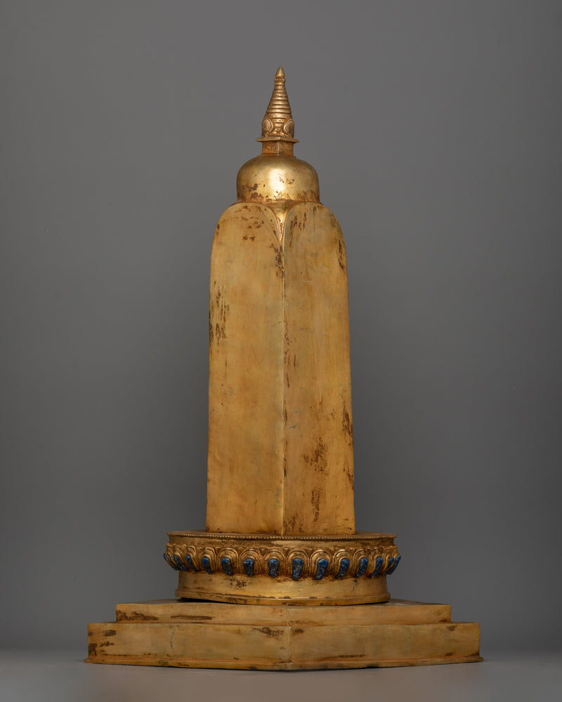 Future Buddha Stupa Tibetan Sculpture | A Symbol of Enlightened Aspiration