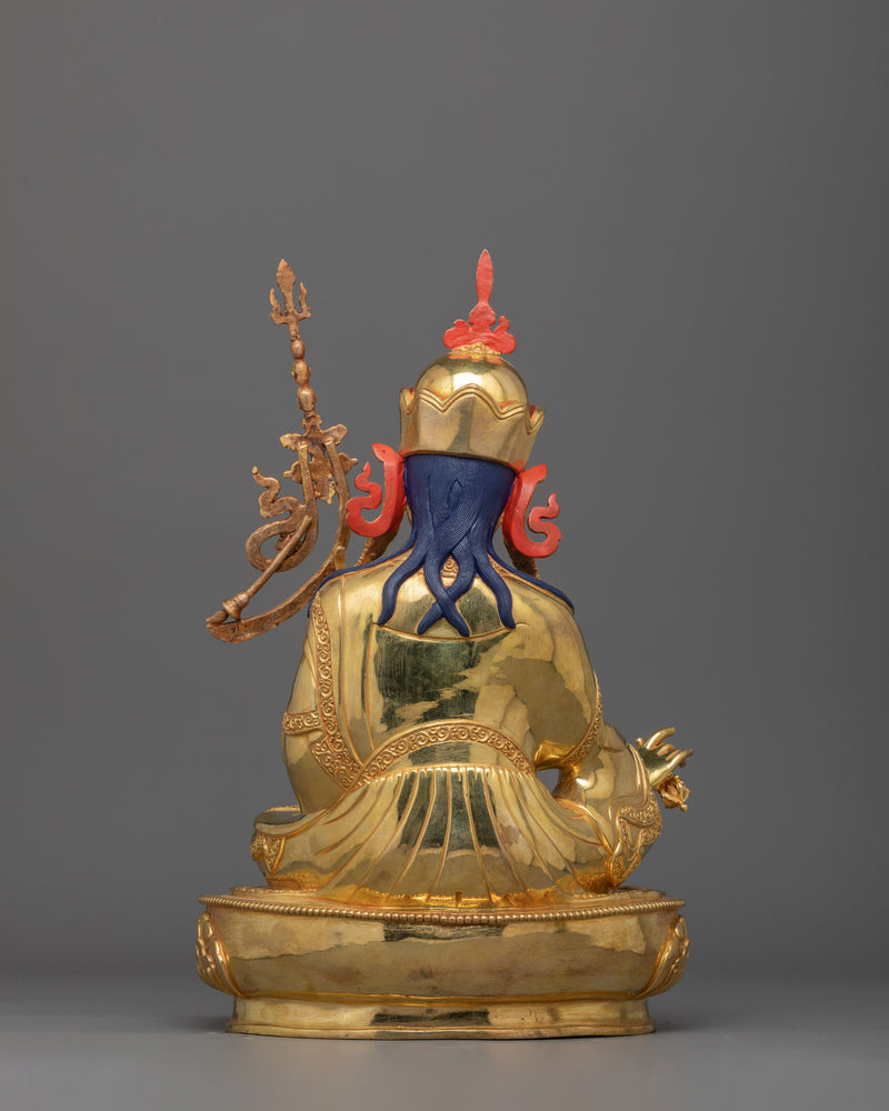 Religious Buddhist Vajra Master Rinpoche Guru Statue | The Tantric Master