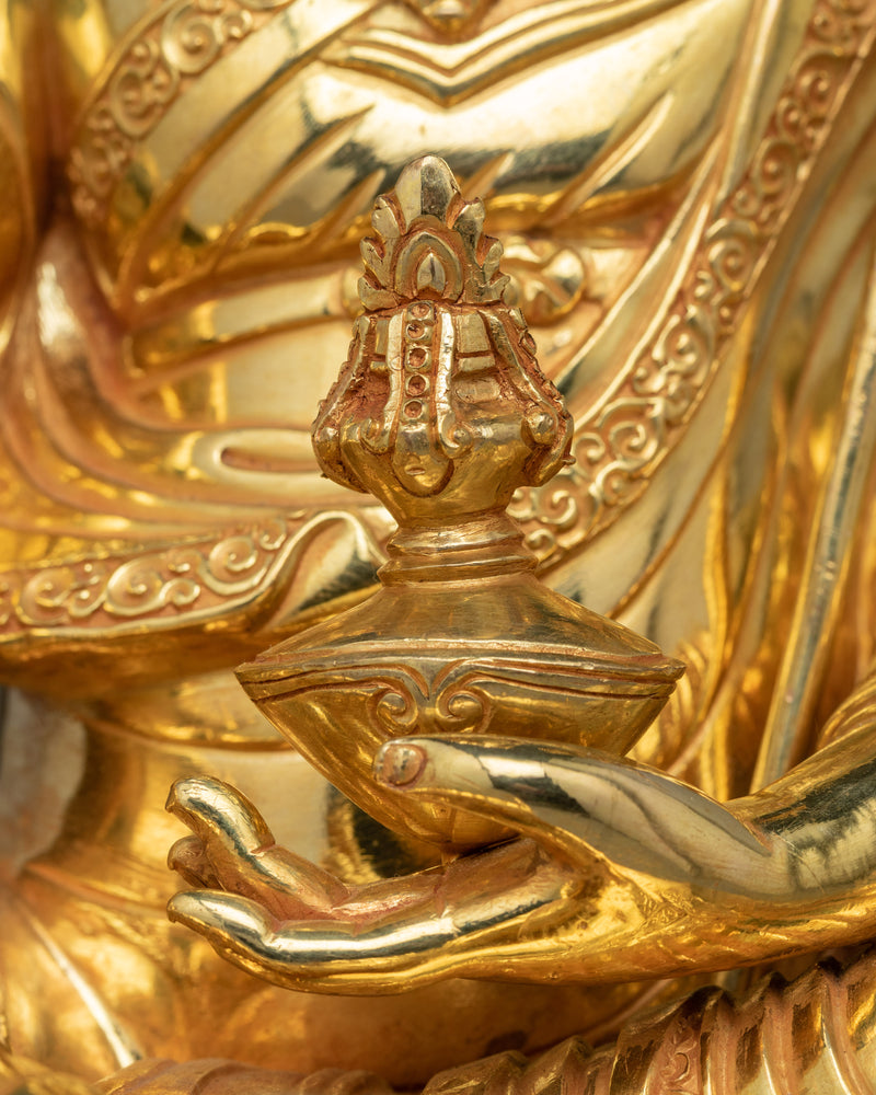 Religious Buddhist Vajra Master Rinpoche Guru Statue | The Tantric Master