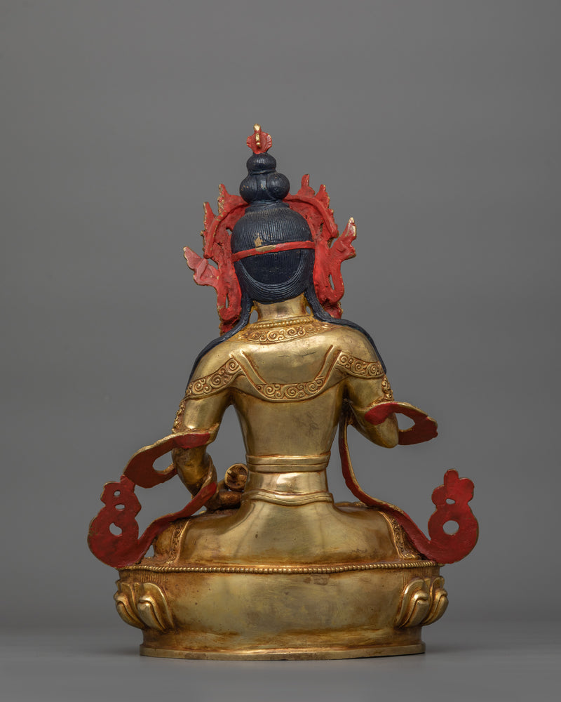 Deity of Purification Vajrasattva Sculpture | Sacred Bodhisattva Figure