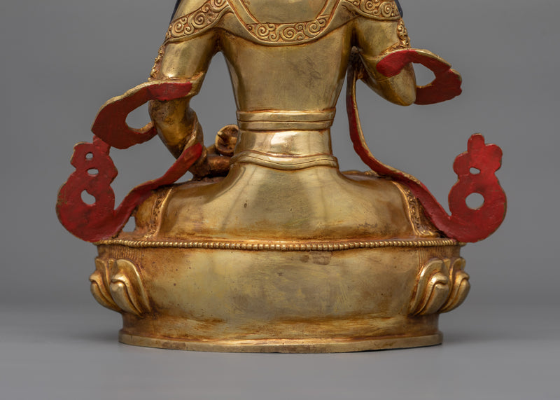 Deity of Purification Vajrasattva Sculpture | Sacred Bodhisattva Figure