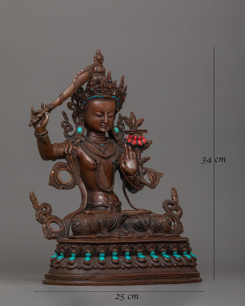 wisdom-deity-manjughoṣa