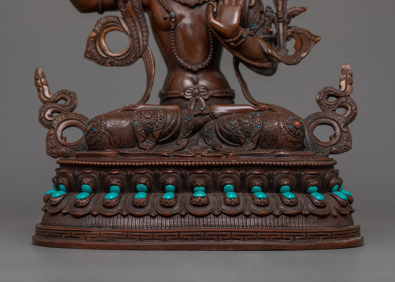 Wisdom Deity Manjughosa Statue | Symbol of Intellectual Clarity and Insight