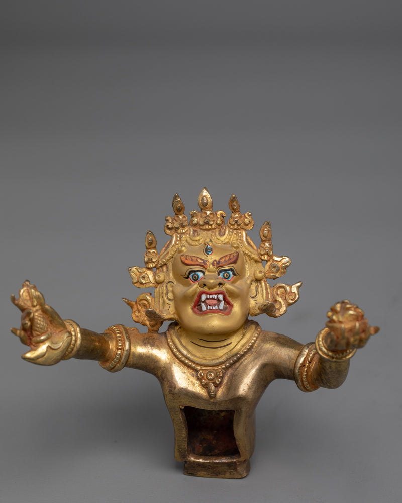 Phurba Deity Vajrakilaya Sculpture | Symbolizing the Unity of Wisdom